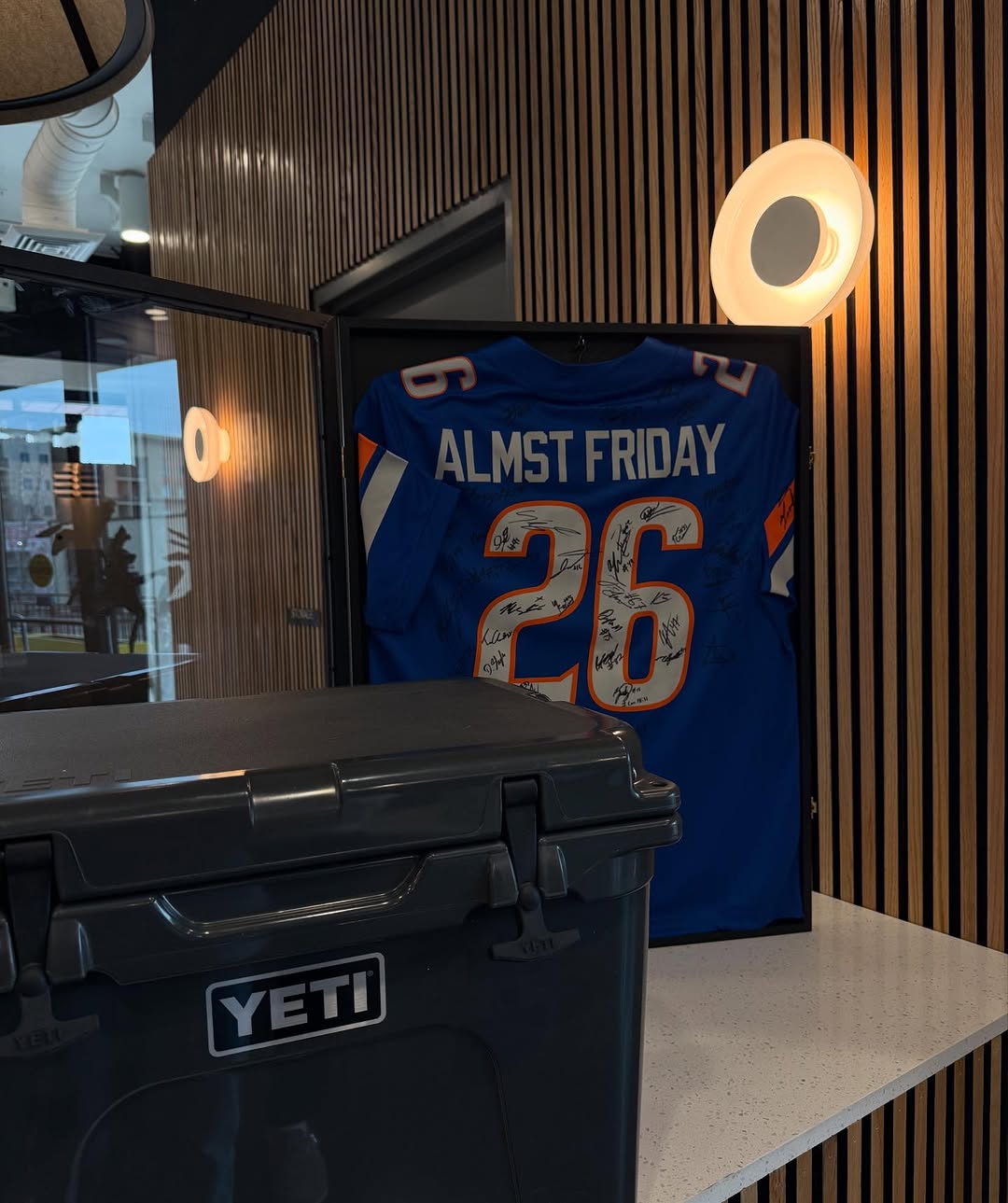 HEY BOISE \ud83d\udc40\n\nWe've got something BIG for you\u2026\n\nNEW Tour to Win + collab with Almost Friday Boise State \ud83d\udd25\n\nYou could win:\n\ud83c\udfc8 A ONE-OF-A-KIND custom Boise State Broncos football jersey signed by the ENTIRE team\n\n\ud83e\uddca A YETI cooler to kick off your game days right\n\nTOUR TO WIN \ud83d\udc47\n\n1\ufe0f\u20e3 Follow Almost Friday BSU on Instagram\n\n2\ufe0f\u20e3 Tour Uncommon Boise \u2014 in person OR virtually\n\nGame days just got an upgrade \ud83d\udd25\ud83c\udfc8\n\n
