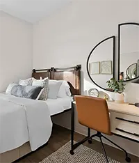 Bright, beautiful apartments with wood-style flooring