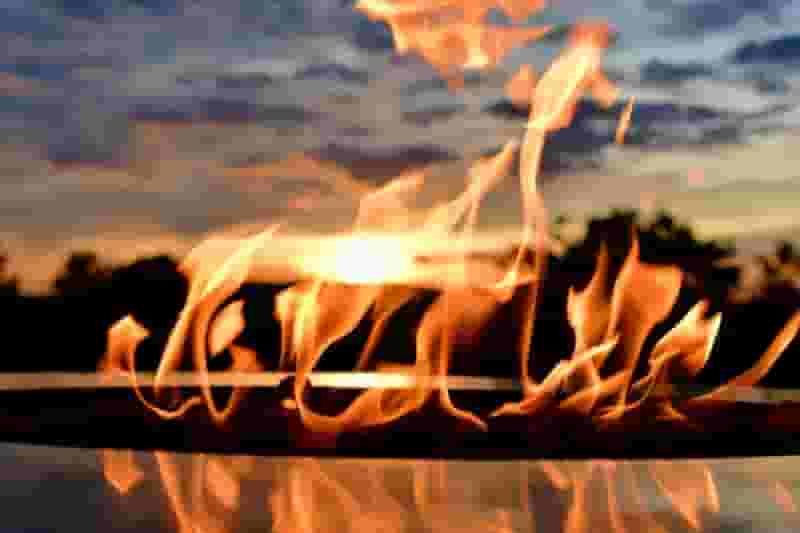 Lounge with Fire Pit